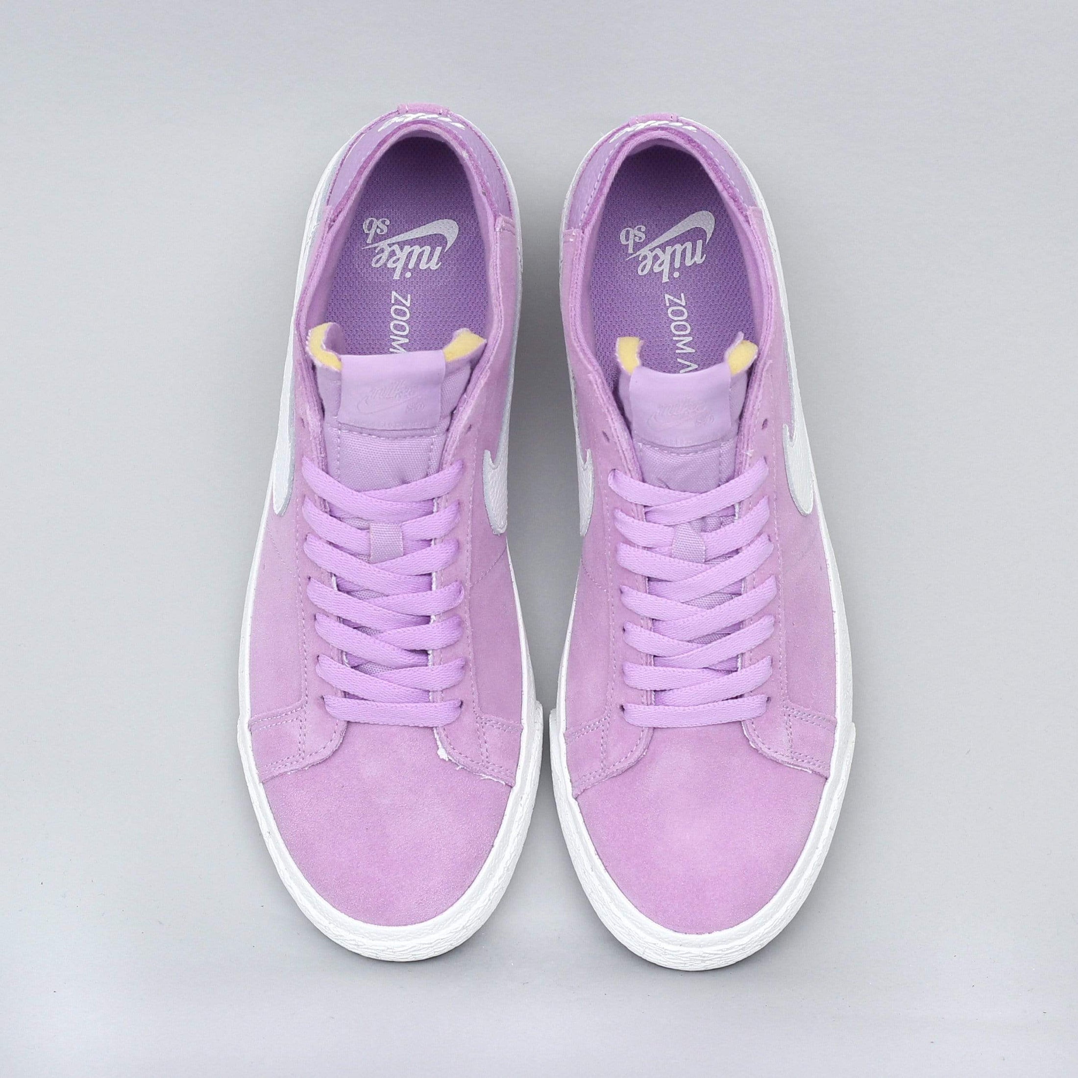 Nike SB Blazer Chukka Shoes Violet Star / Summit White