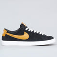 Load image into Gallery viewer, Nike SB Blazer Low GT Shoes Black / Wheat - Summit White
