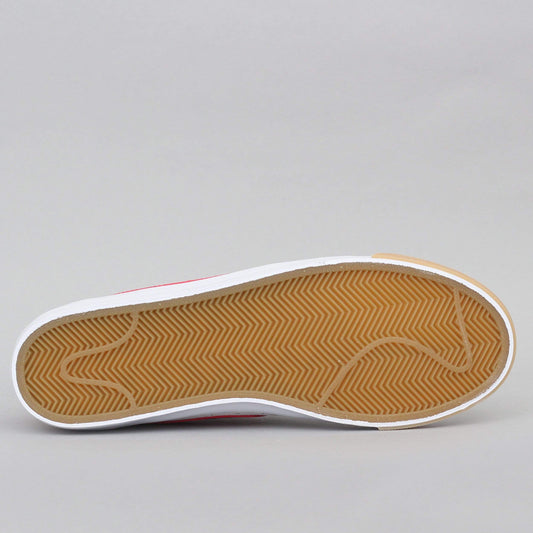 Nike SB Blazer Low GT Shoes Sail / Cardinal Red - White