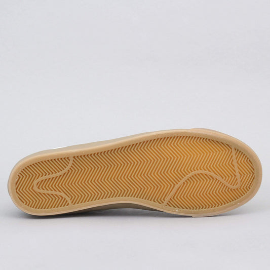 Nike SB Blazer Low Pro GT QS Shoes Fir / White - Fir - Gum Light Brown