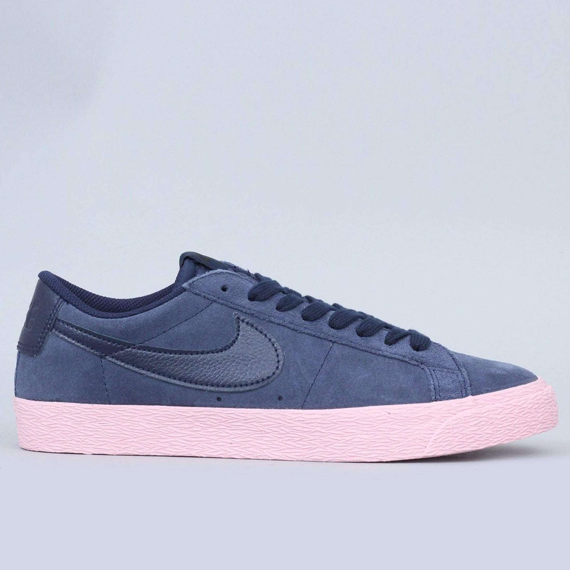Nike SB Blazer Low Shoes Obsidian / Obsidian - Bubblegum