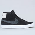 Load image into Gallery viewer, Nike SB Blazer Mid Gnarhunters QS Shoes Black / Black - White - White
