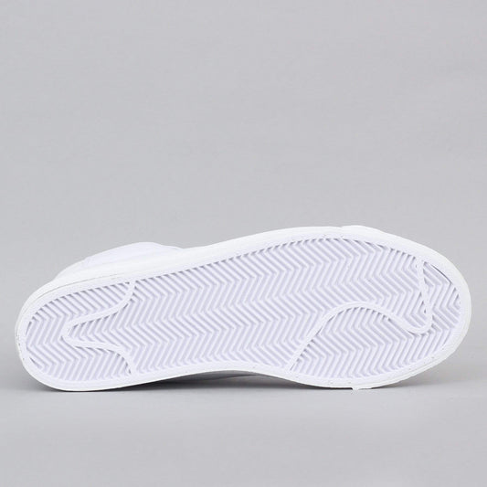 Nike SB Blazer Mid Premium Shoes White / Glacier Ice - White - Summit White