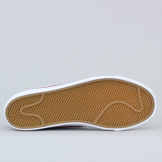 Nike SB Blazer Mid Premium Shoes White / Team Red