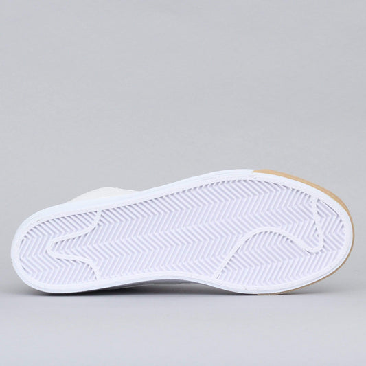 Nike SB Blazer Mid Shoes Photon Dust / Light Cream - White