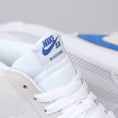 Load image into Gallery viewer, Nike SB Blazer Mid Shoes White / Team Royal - White - Cerulean
