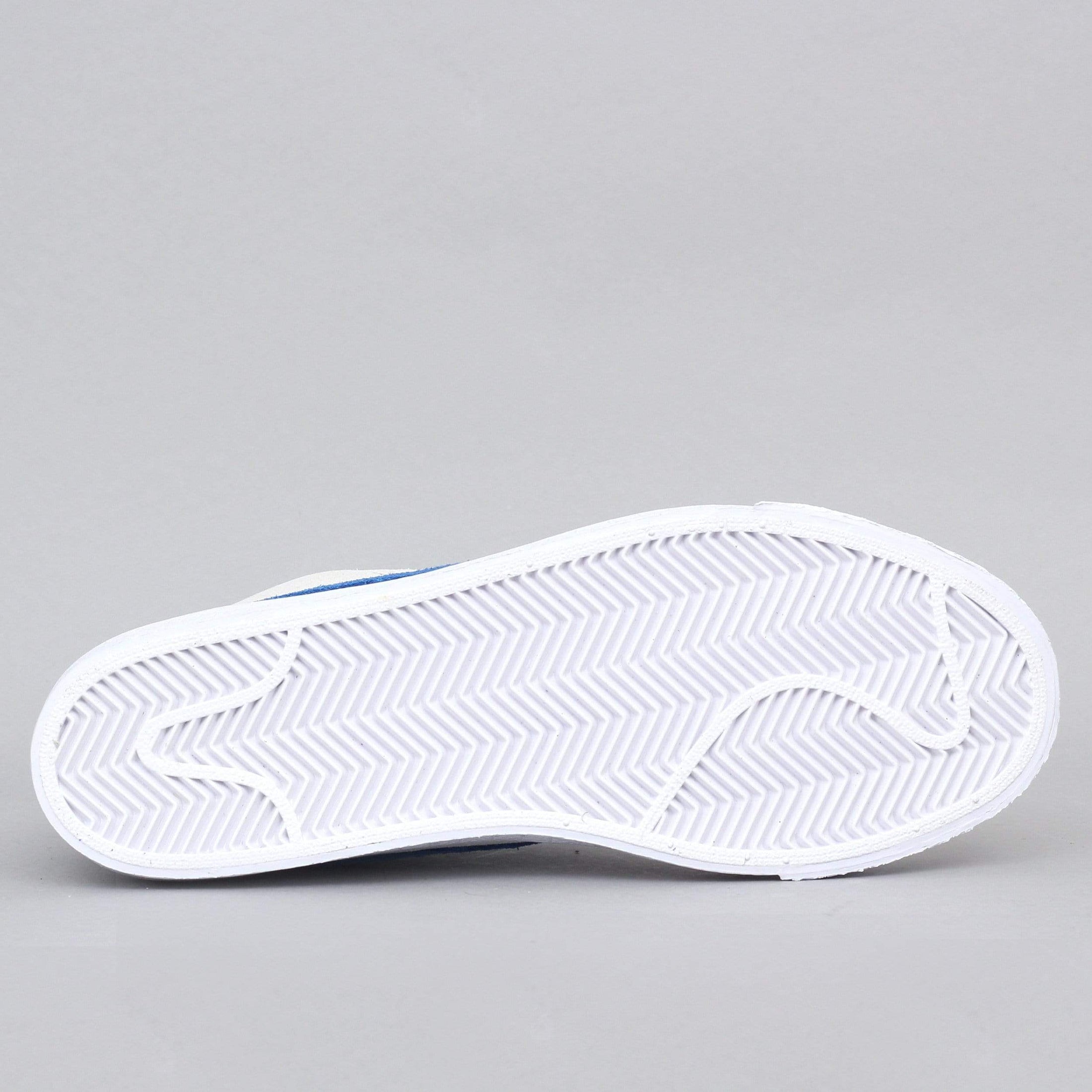 Nike SB Blazer Mid Shoes White / Team Royal - White - Cerulean