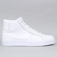 Load image into Gallery viewer, Nike SB Blazer Mid Shoes White / White - White

