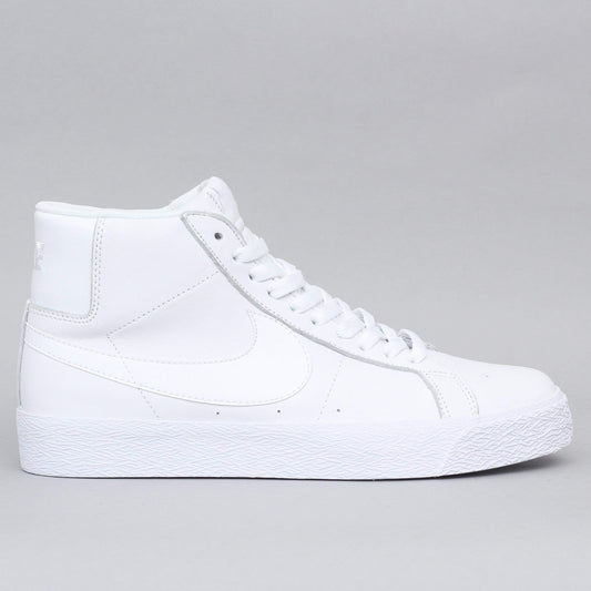 Nike SB Blazer Mid Shoes White / White - White