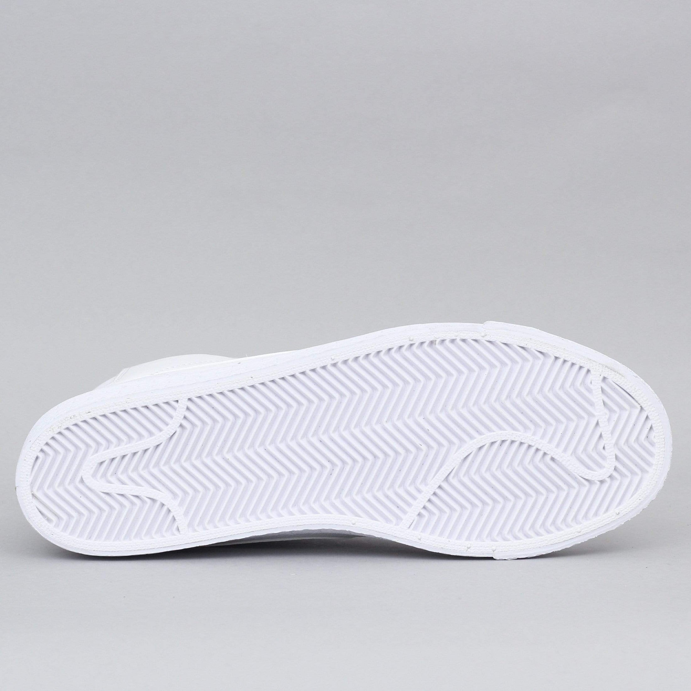 Nike SB Blazer Mid Shoes White / White - White