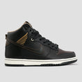 Load image into Gallery viewer, Nike SB Dunk High OG QS Shoes Black / Black - Metallic Gold
