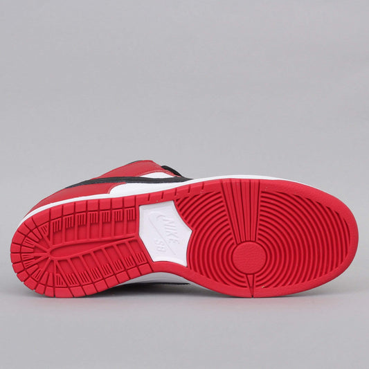 Nike SB Dunk Low Pro Shoes Varsity Red / Black - White - Varsity Red
