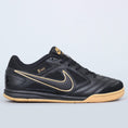 Load image into Gallery viewer, Nike SB Gato Shoes Black / Black - Metallic Gold
