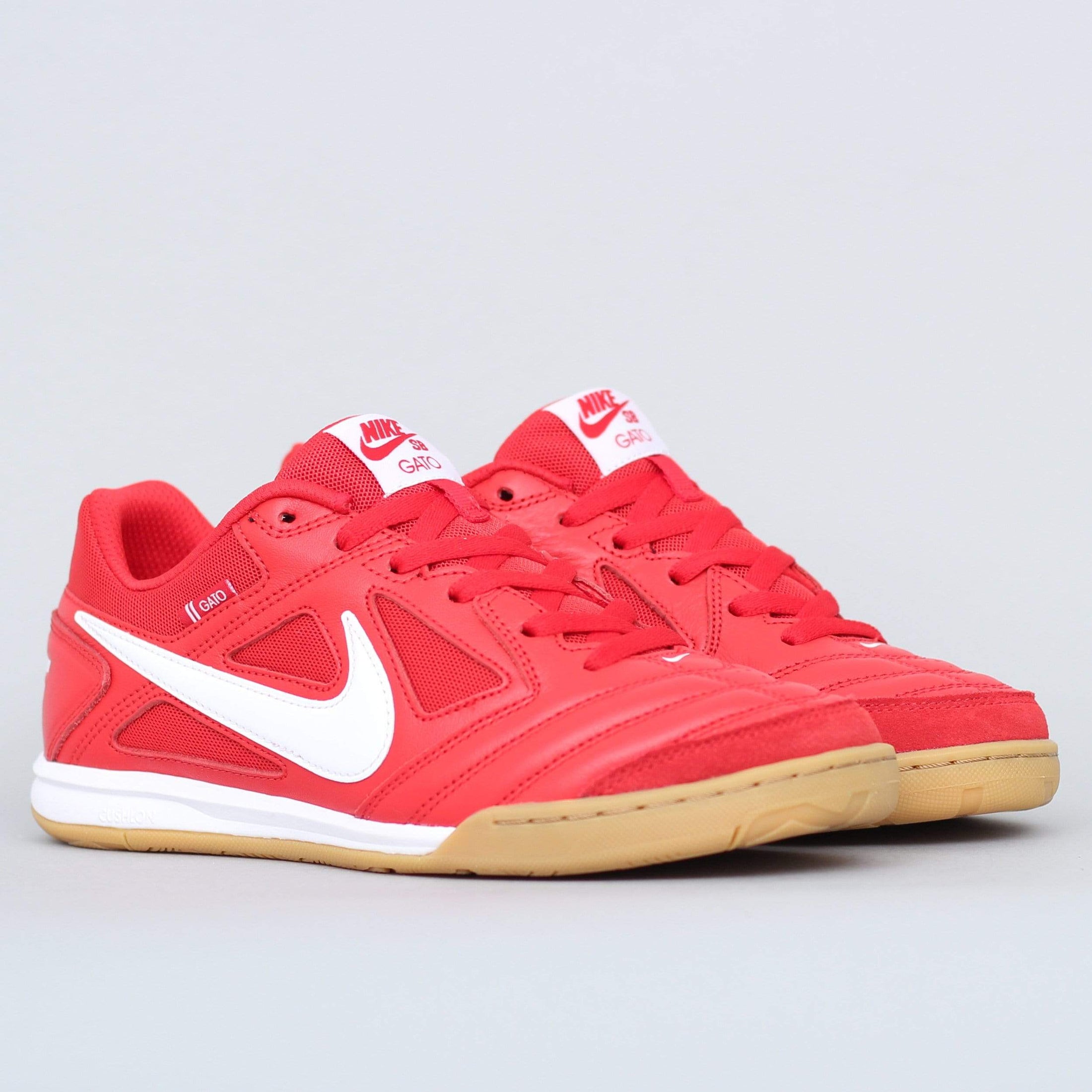 Nike SB Gato Shoes University Red / White
