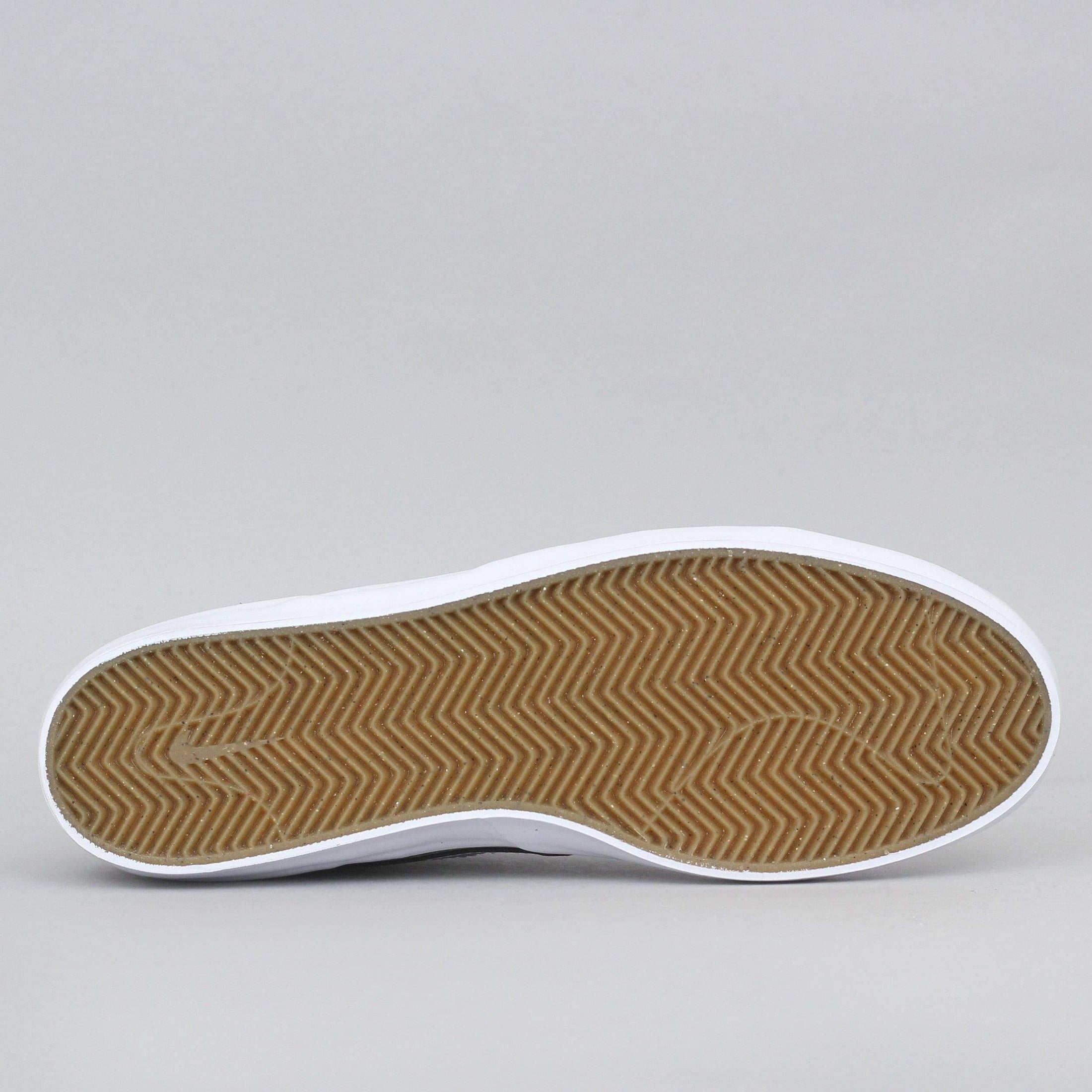 Nike SB Heritage Vulc Premium Eniz Shoes Cargo Khaki / Medium Grey - Spiral Sage