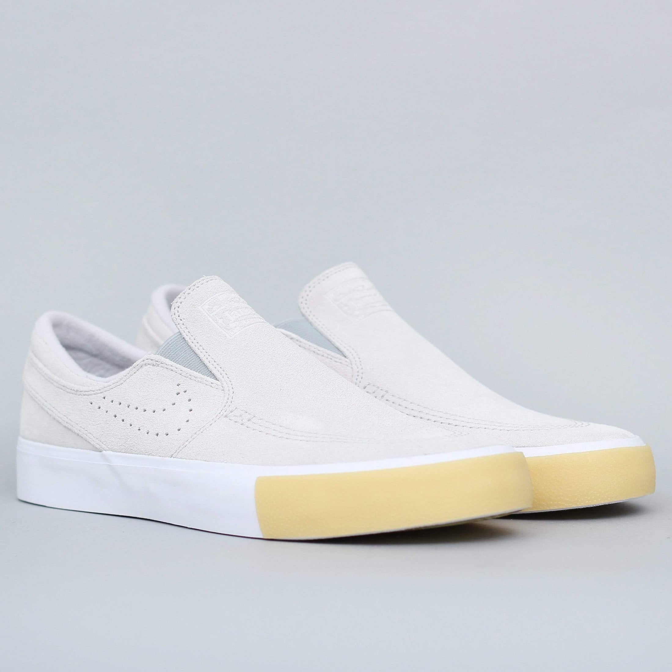 Nike SB Janoski Slip RM SE Shoes White / Vast Grey / Gum Yellow / White