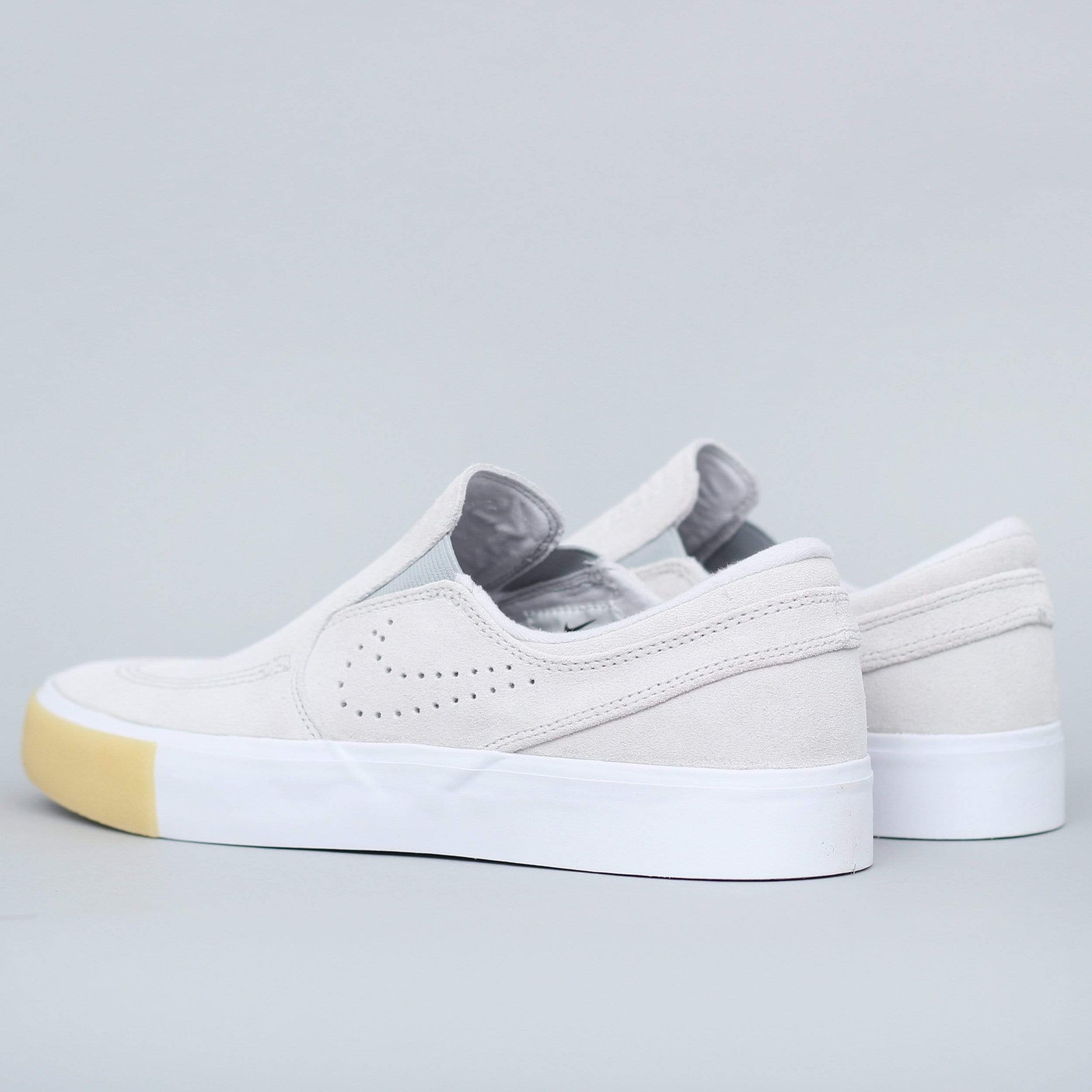 Nike SB Janoski Slip RM SE Shoes White / Vast Grey / Gum Yellow / White