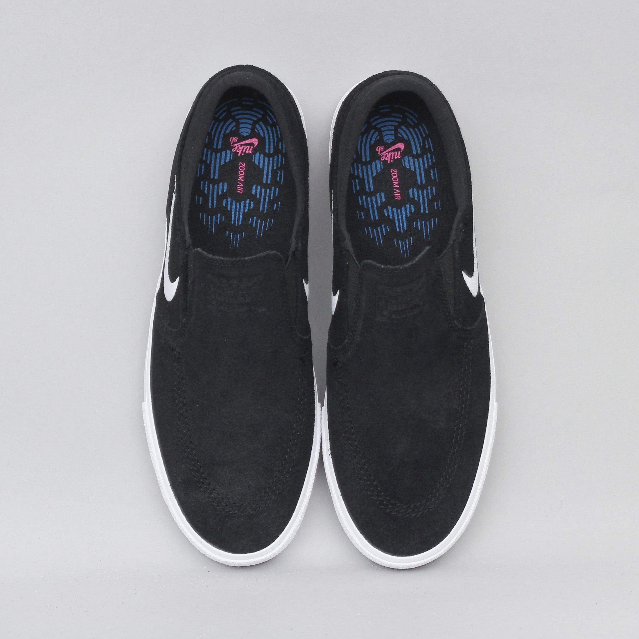 Nike SB Janoski Slip RM Shoes Black / White - White