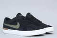 Load image into Gallery viewer, Nike SB Koston Hypervulc Shoes Black / Medium Olive
