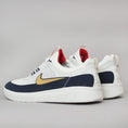 Load image into Gallery viewer, Nike SB Nyjah Free 2 Shoes Obsidian / Club Gold - White - Obsidian
