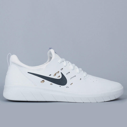 Nike SB Nyjah Free Shoes Summit White / Anthracite