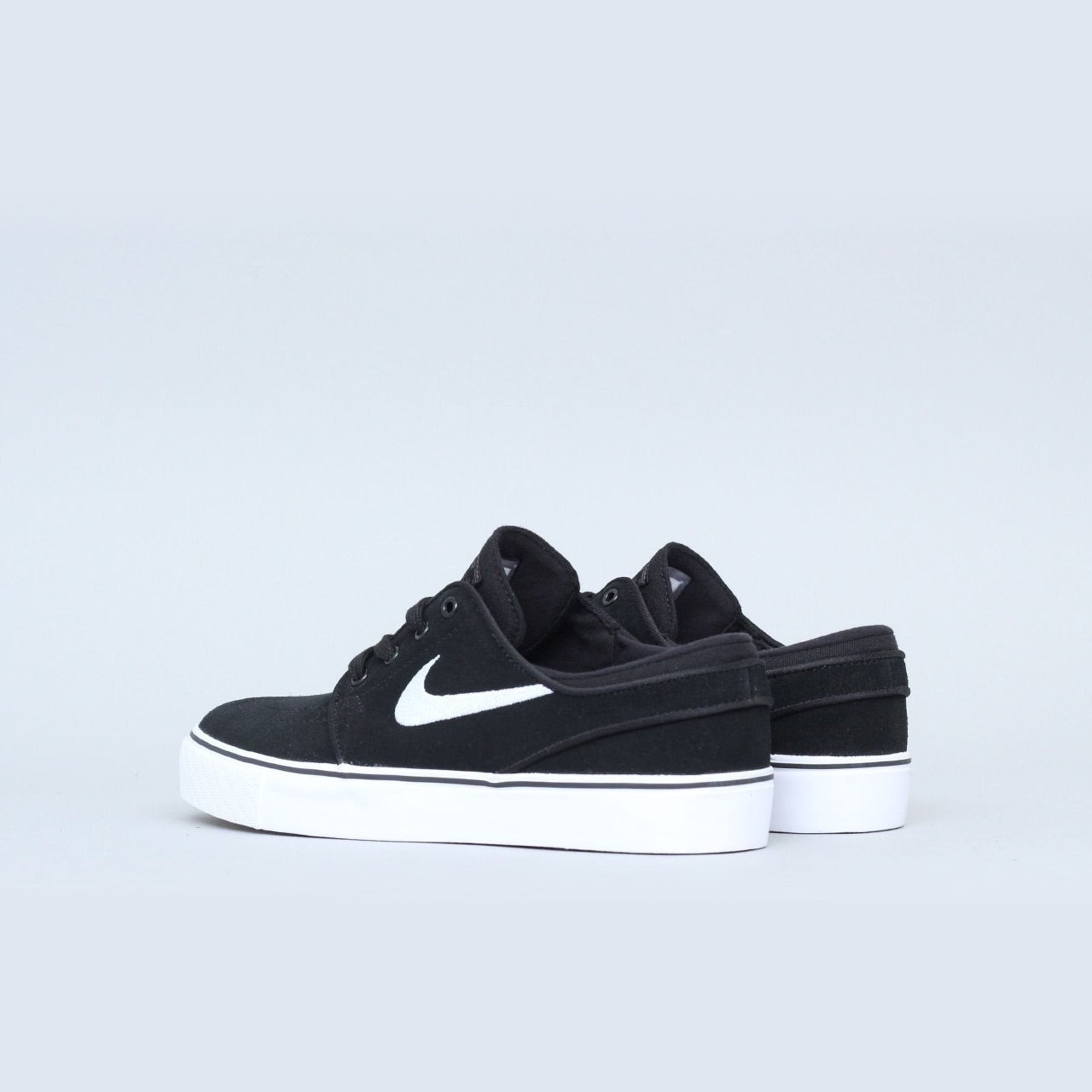 Nike SB Stefan Janoski (GS) Youth Shoes Black / White - Thunder Grey