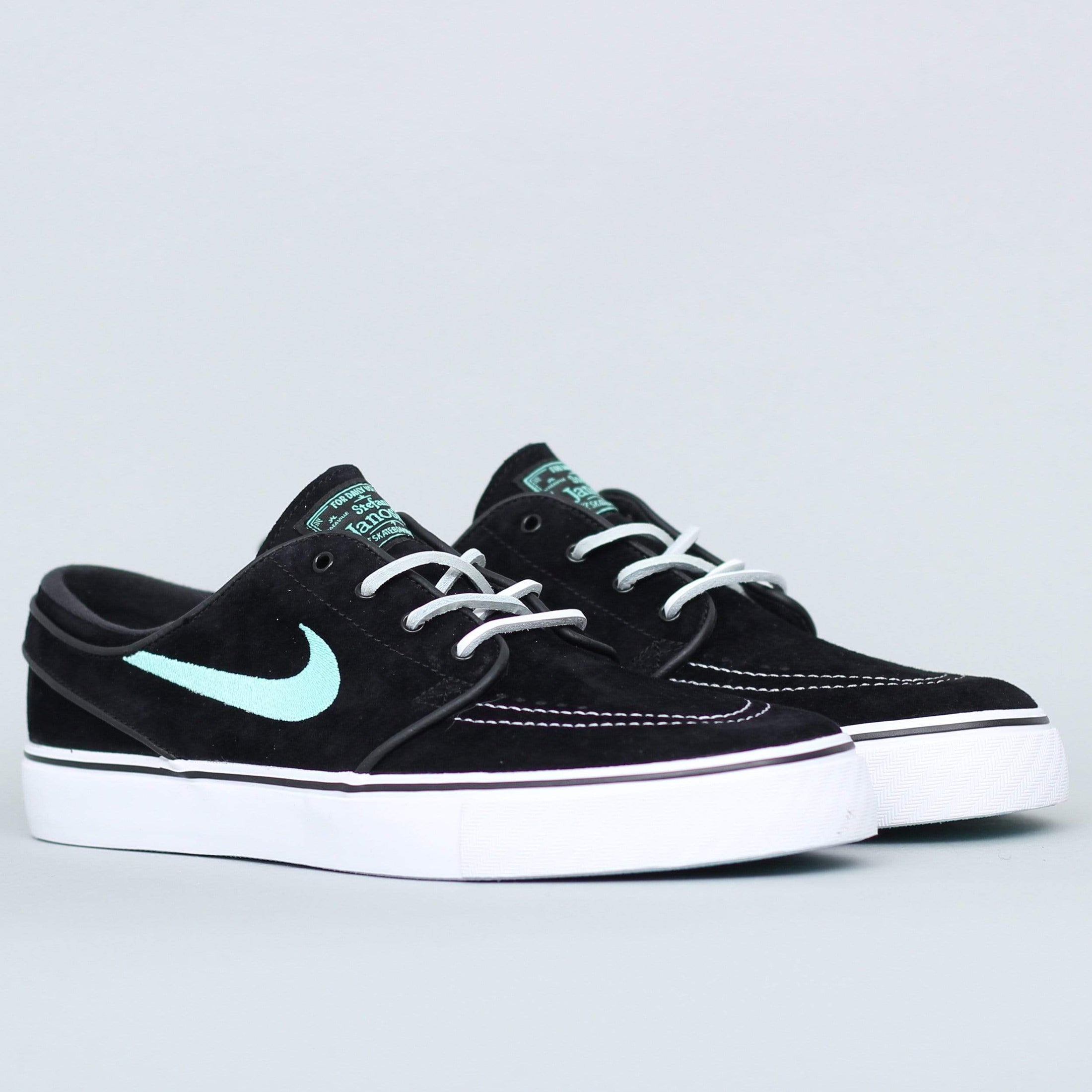 Nike SB Stefan Janoski OG Shoes Black Mint White