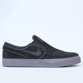 Load image into Gallery viewer, Nike SB Stefan Janoski Slip Shoes Black / Black - Thunder Grey
