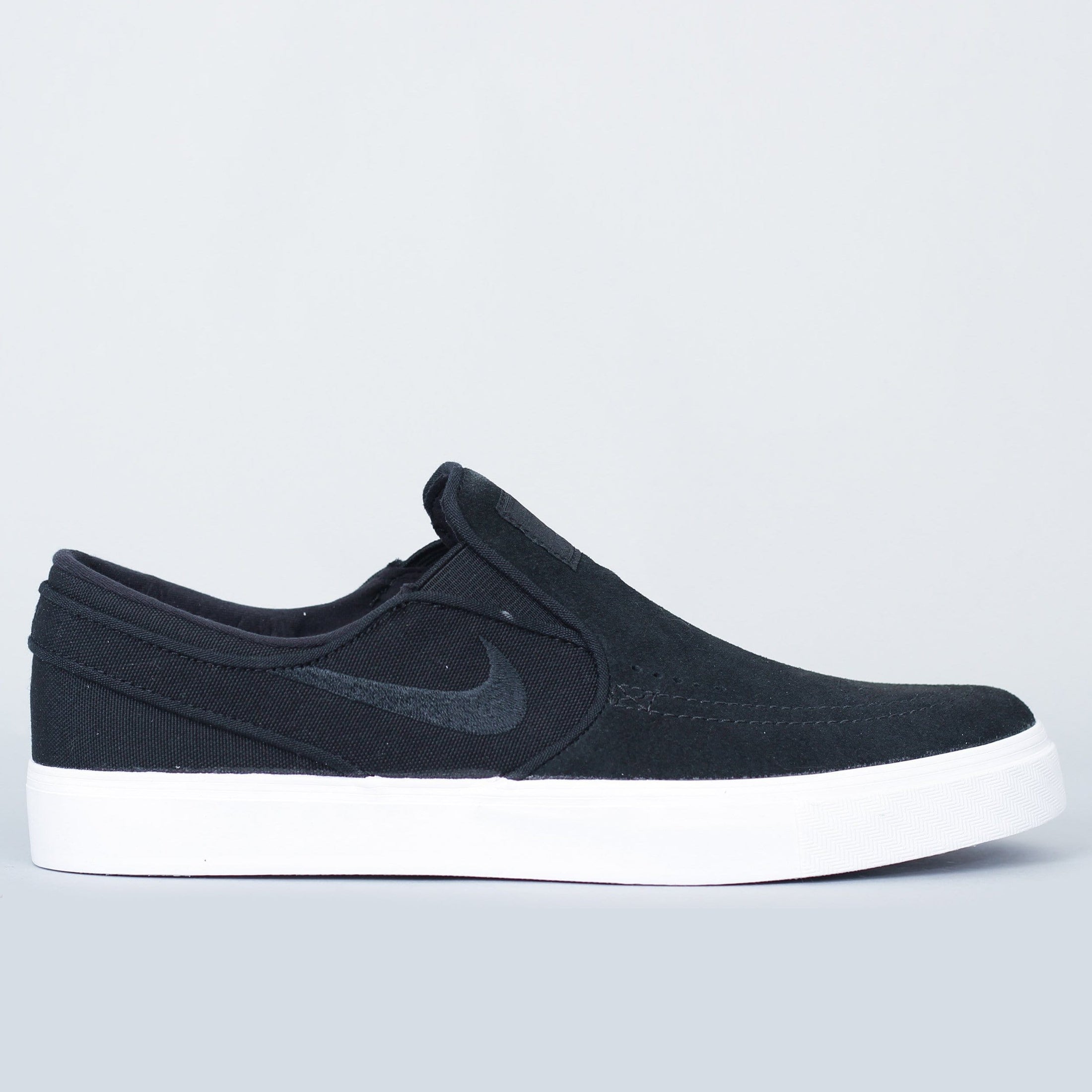 Nike SB Stefan Janoski Slip Shoes Black / Black - White