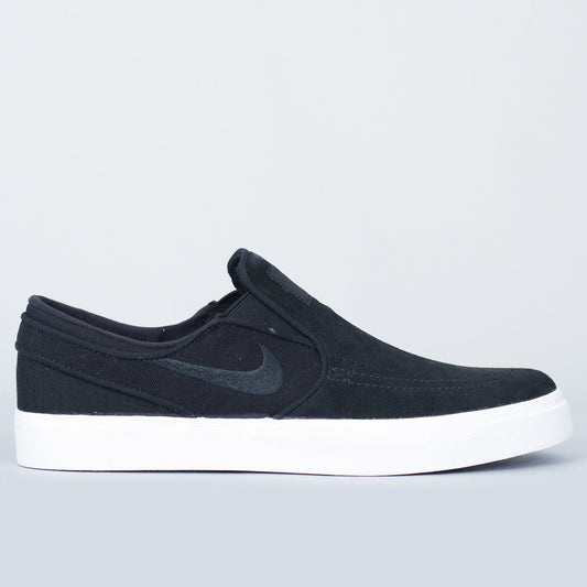 Nike SB Stefan Janoski Slip Shoes Black / Black - White