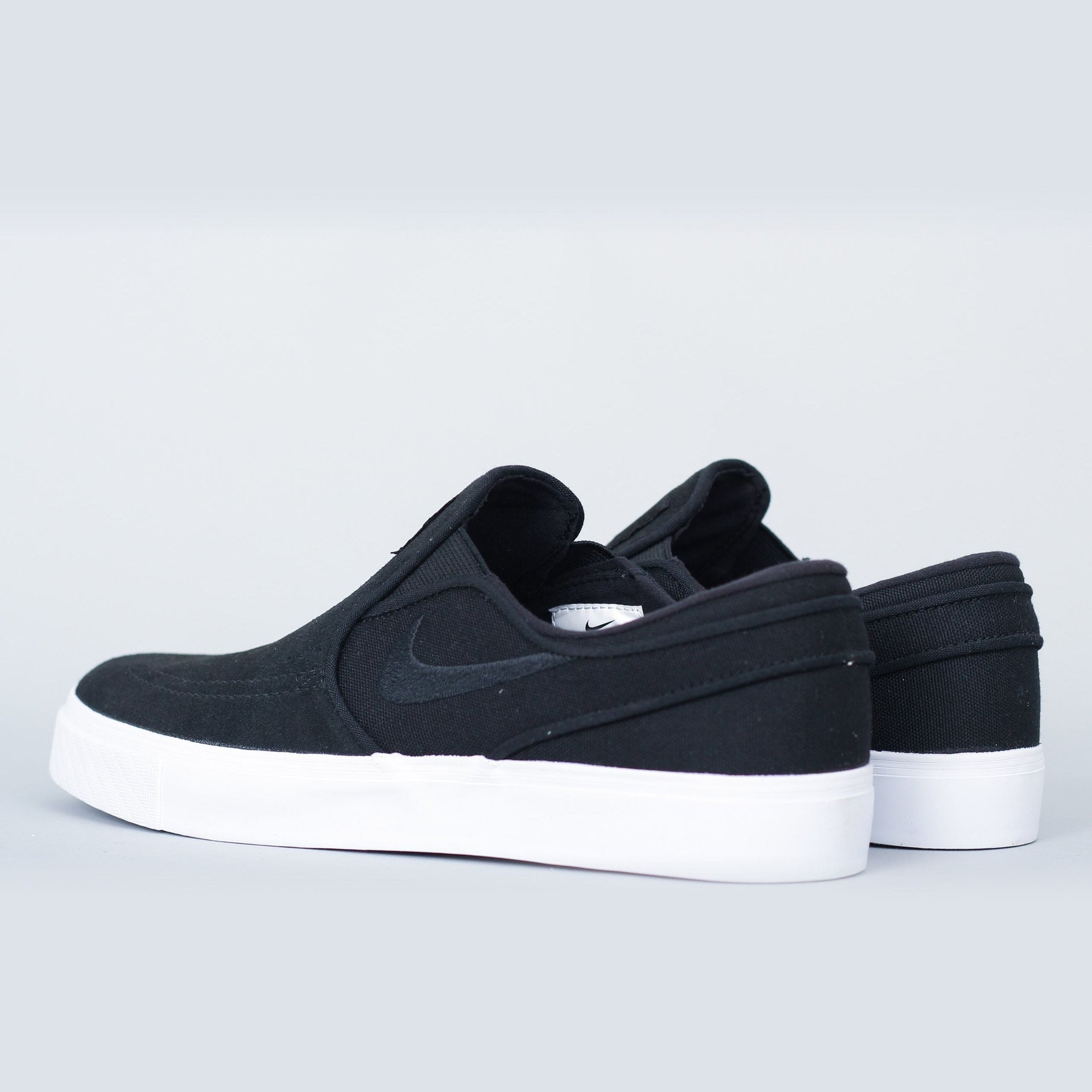 Nike SB Stefan Janoski Slip Shoes Black / Black - White