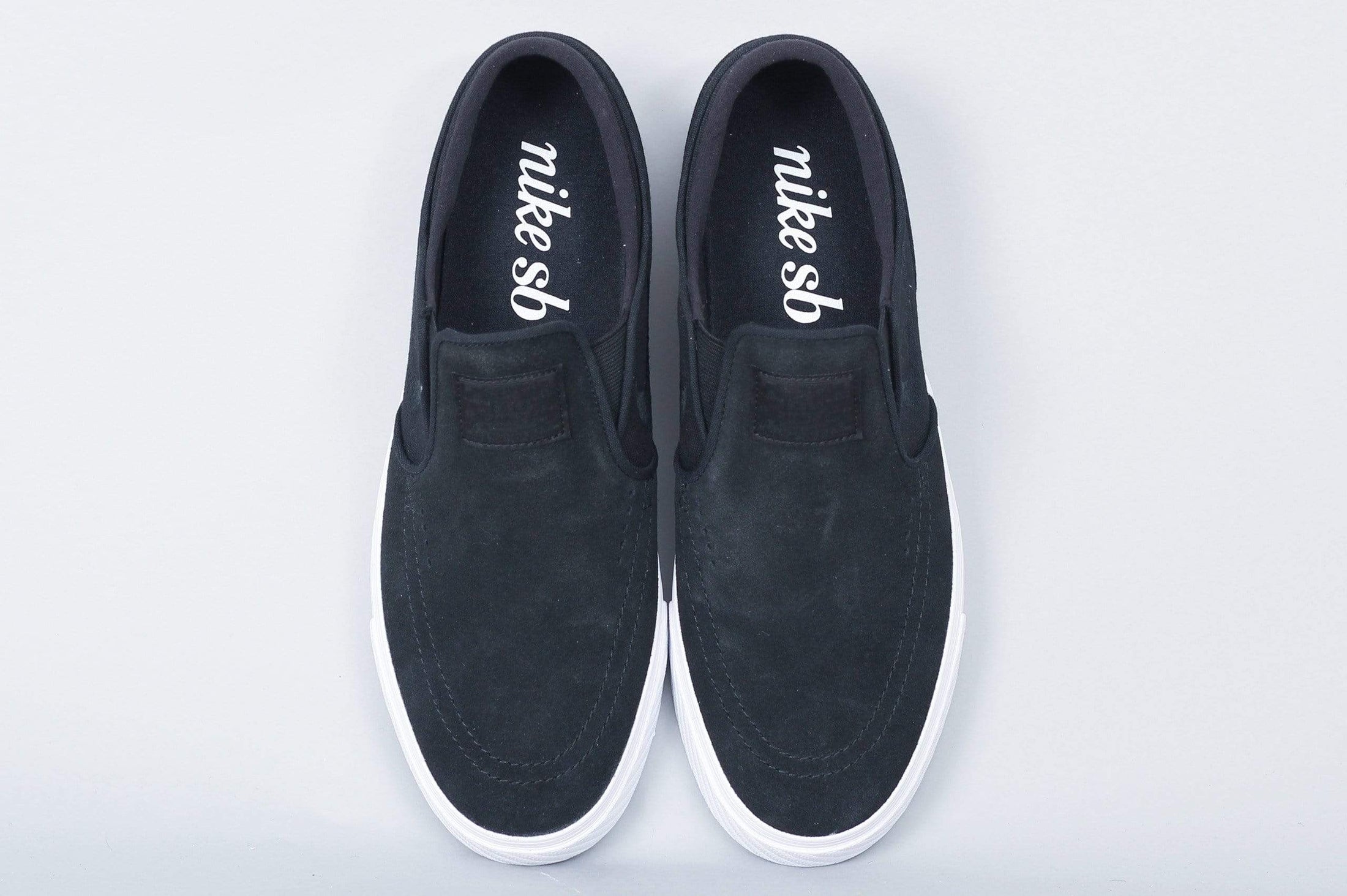 Nike SB Stefan Janoski Slip Shoes Black / Black - White