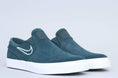 Load image into Gallery viewer, Nike SB Stefan Janoski Slip Shoes Deep Jungle / Barely Grey - White
