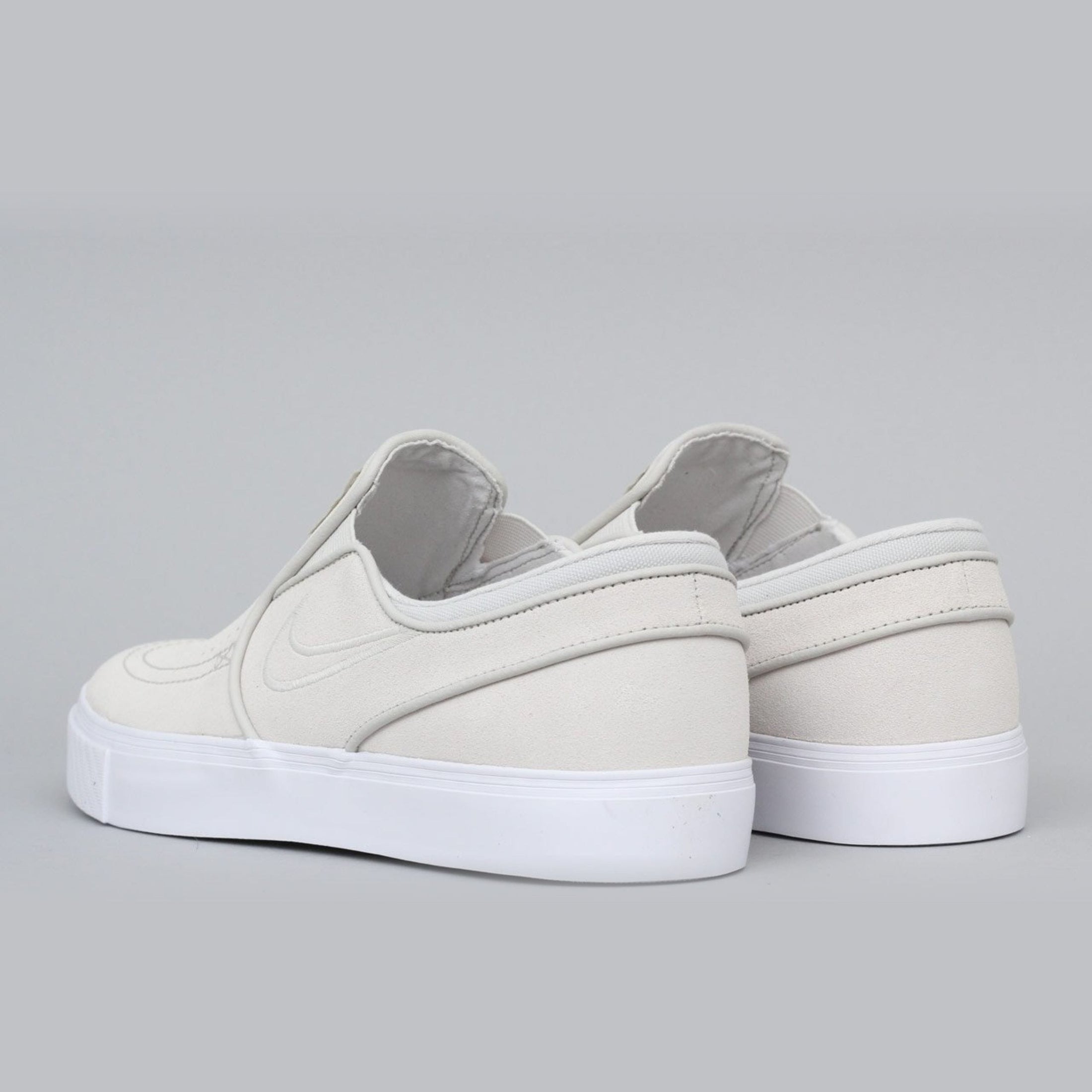 Nike SB Stefan Janoski Slip Shoes White / Light Bone - White
