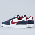 Load image into Gallery viewer, Nike SB Team Classic Shoes Obsidian / Team Red - Summit White
