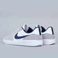 Load image into Gallery viewer, Nike SB Team Classic Shoes Wolf Grey / Blue Void - White

