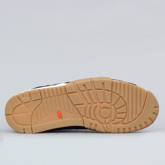 Nike SB X Polar Air Trainer 1 QS Shoes Black / Black - Deep Royal Blue - Summit White