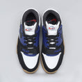 Load image into Gallery viewer, Nike SB X Polar Air Trainer 1 QS Shoes Black / Black - Deep Royal Blue - Summit White
