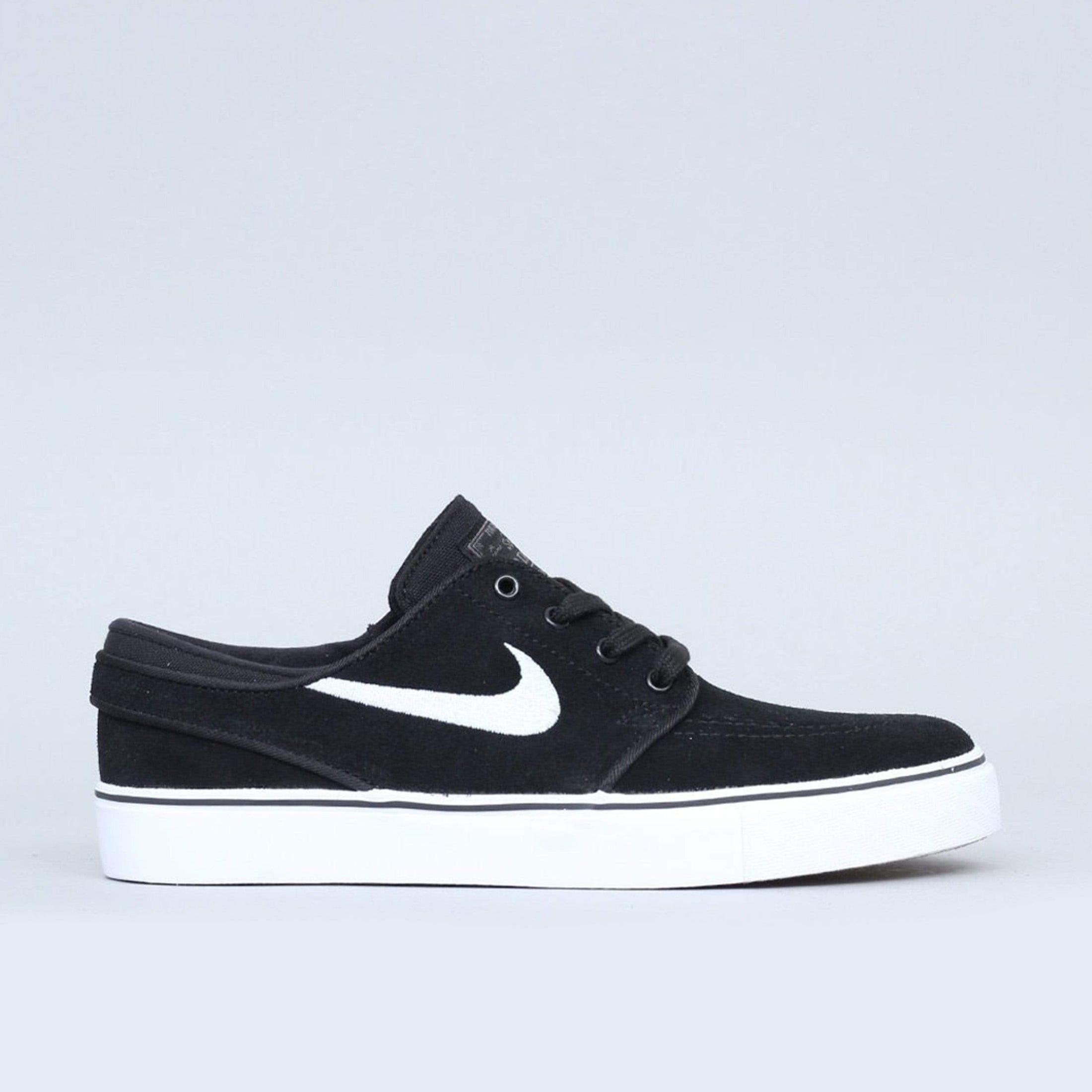 Nike SB Stefan Janoski (GS) Youth Shoes Black / White - Thunder Grey
