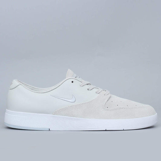 Nike SB P-Rod X Shoes White / Pure Platinum - Black