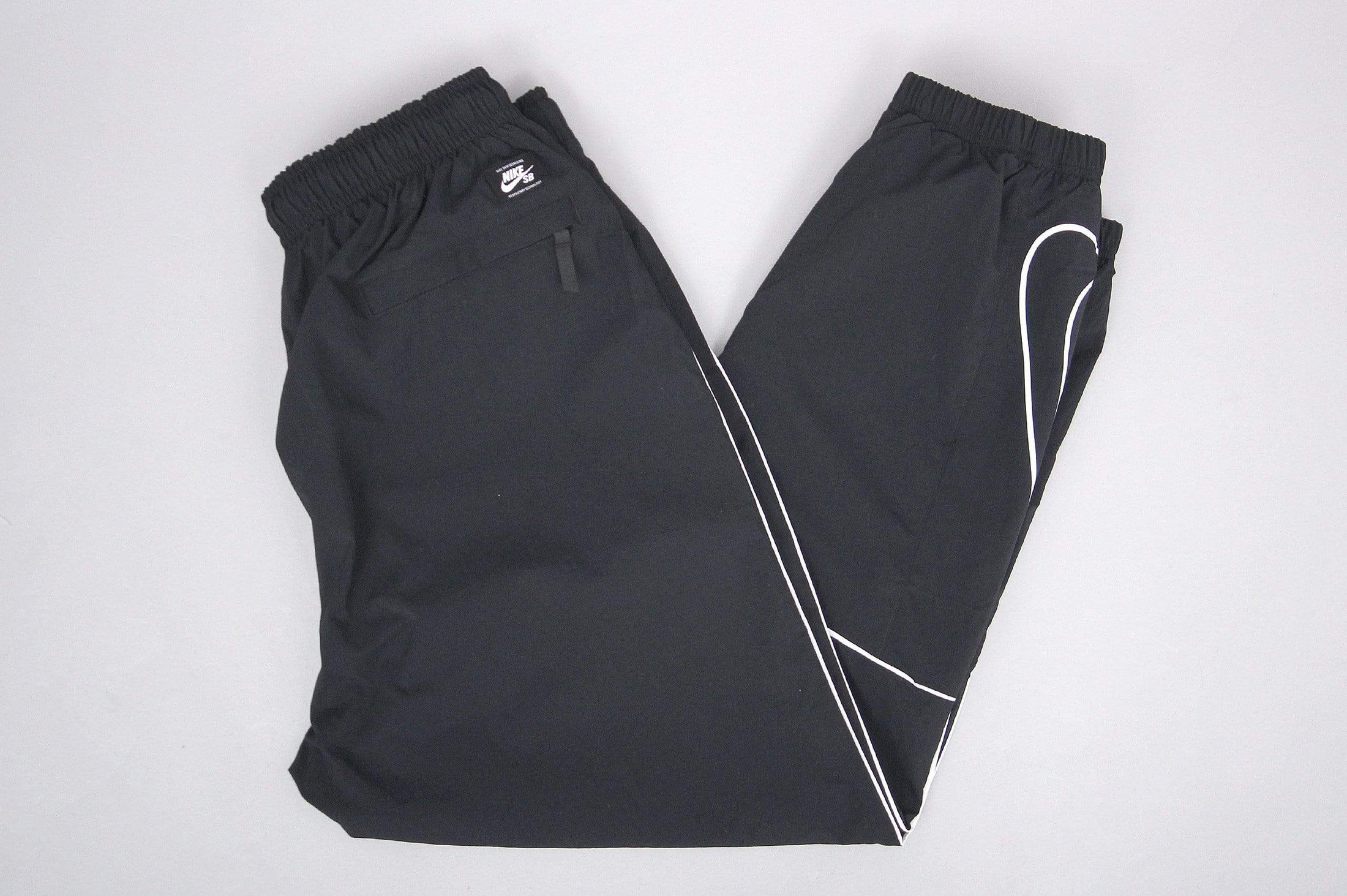 Nike SB Swoosh Track Pants Black / White
