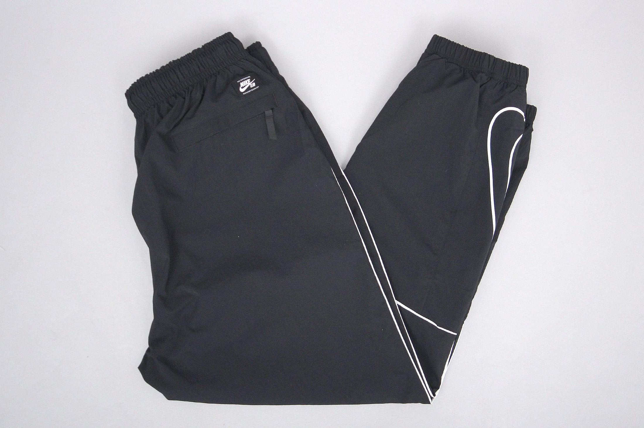 Nike SB Swoosh Track Pants Black White – Slam City Skates