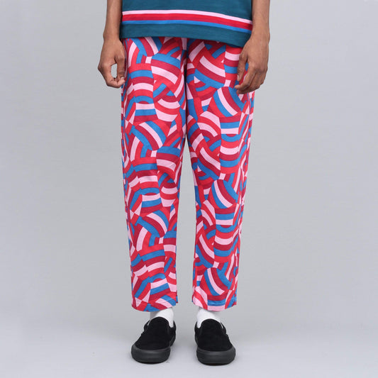 Nike SB X Parra QS Pants Gym Red / Pink Rise / Military Blue