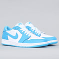 Load image into Gallery viewer, Photos of Nike SB Air Jordan 1 Low QS Shoes Dark Powder Blue / Dark Powder Blue - DIGITAL PRODUCT
