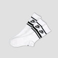 Load image into Gallery viewer, Nike Everyday Essential Stripe Crew Socks White / Black / Black (3 Pack)

