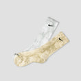Load image into Gallery viewer, Nike Everyday Plus Cushioned Green Tie Dye Crew Socks 2 Pack
