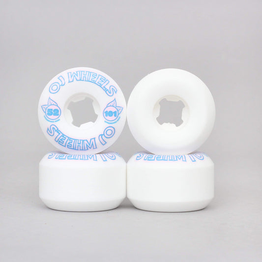 OJ 52mm 101A From Concentrate Hardline Wheels White / Blue