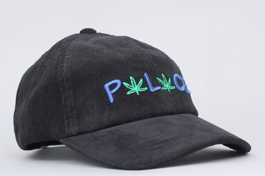 Palace Pwlwce Cord 6-Panel Cap Black
