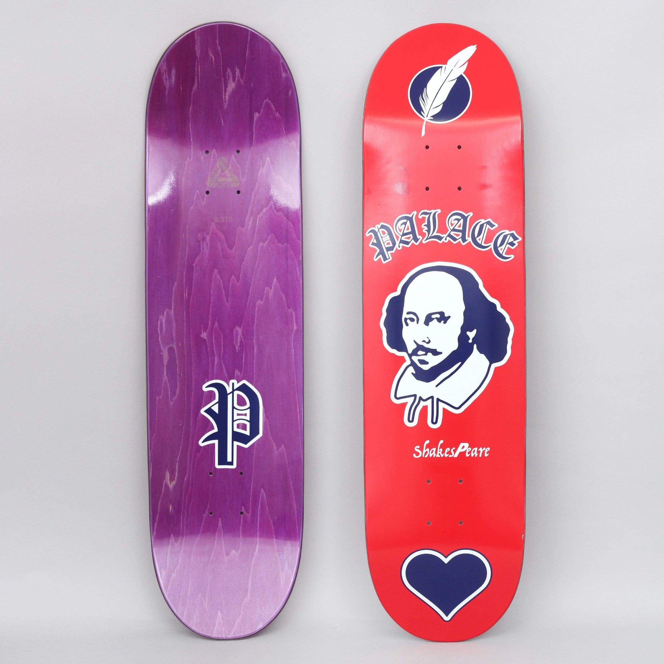Palace 8.375 As you Like It Skateboard Deck Red