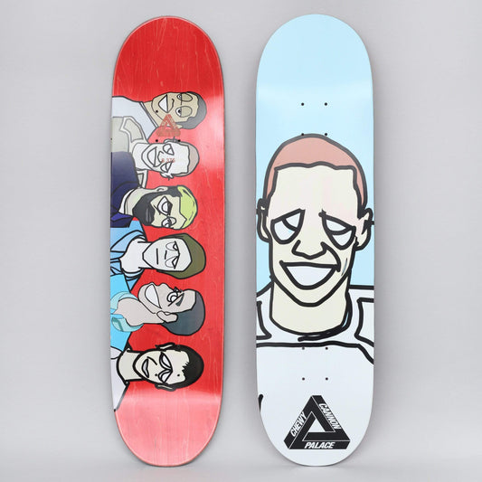 Palace 8.375 Chewy Pro S20 Skateboard Deck Light Blue